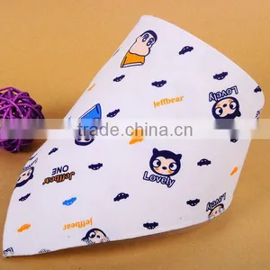 Trangle Cotton Baby Bib Manufacturer Wholesale thumbnail-3