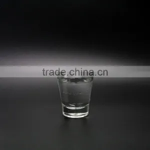 High Quality 60ml Clear Shot Glass Cup With Custom Logo Wholesale thumbnail-2