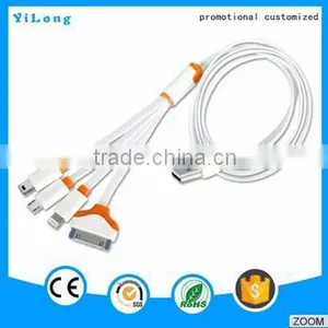 Hot Selling Multiple Usb Data Cable Multi Function Charger Cable thumbnail-2