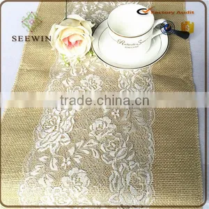 Jute/burlap Table Runner thumbnail-1