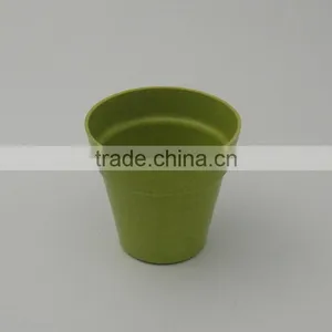 Anhui Green Wholesale Popular Square Bamboo Fibre Mini Plant Pot, Flower Pot thumbnail-3