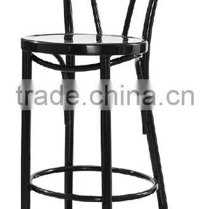 Woodgrain Aluminum High Bar Chairs for Hotels Restaurants LQ-AL5002 thumbnail-1
