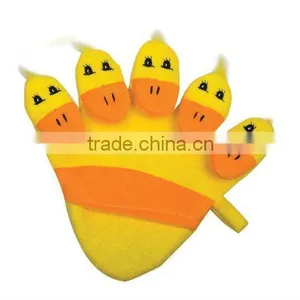 Bath Glove for Baby With Fingers thumbnail-1