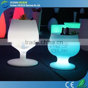 LED Bar Furniture Plastic Wine Barrel With RGB Light Colorful Changing thumbnail-3