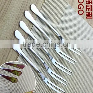 High Quality Stainless Steel Fruit Fork/cocktail Fork thumbnail-3