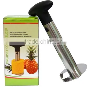 New Design Stainless Steel and Plastic Pineapple Knife and Peeler thumbnail-3