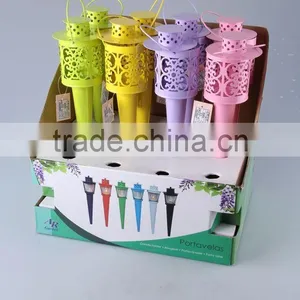 Torch Design Iron Candle Holder/Home Decoration Candlestick thumbnail-1