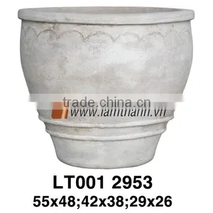 Vietnam Simple Large Painted Terracotta Pottery For Manufacturer thumbnail-1