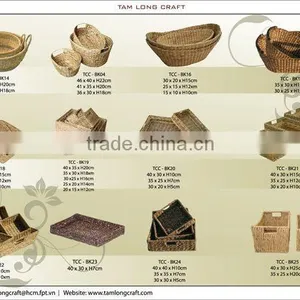WATER HYACINTH BASKET thumbnail-1