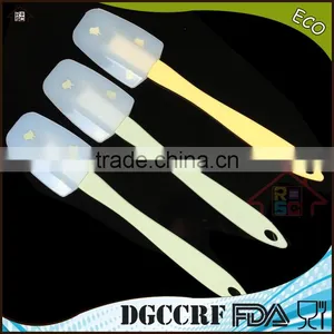 NBRSC Cake Cream Scraper Mixing Batter Butter Silicone Spatula Transparent thumbnail-2