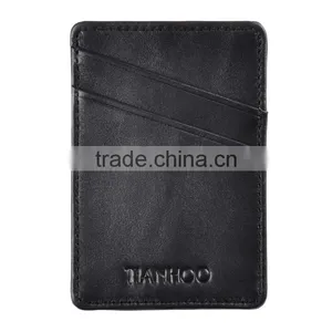 Union Bifold - Slim Genuine Leather Wallet Card Holder thumbnail-5