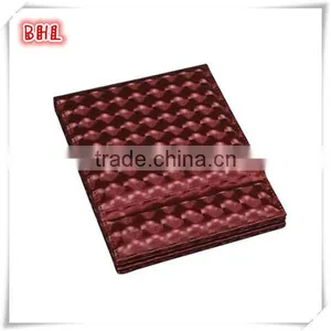 Hot Sales! Christmas Gift Vintage Red Leather Cosmetic Mirror WJ-10(PW-51), Portable Makeup Table Mirror,folding Pocket Mirror thumbnail-3
