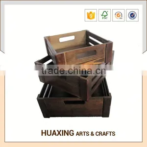 Fancy Multifunctional Wooden Storage Basket With High Qutality thumbnail-5