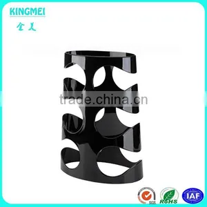 Custom Hot Bending Single Wine Bottle Display Holder on Desk for Stores thumbnail-5