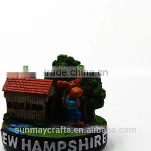 Wholesale Custom Resin 3d New Hampshire Souvenir Building Model for Sale thumbnail-4