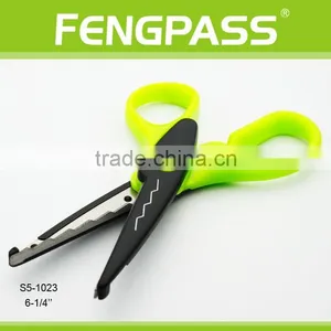 S5-1023 6.25 Inch 2Cr13 Stainless Steel Blade With Colorful Plastic Handle Kids Scissors thumbnail-4