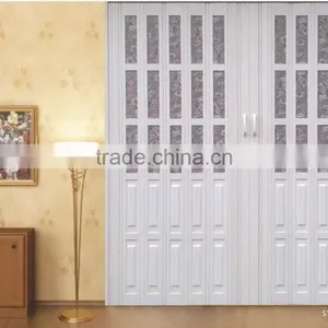 Plastic Hollow Core Door, Pvc Accordion Folding Door thumbnail-1
