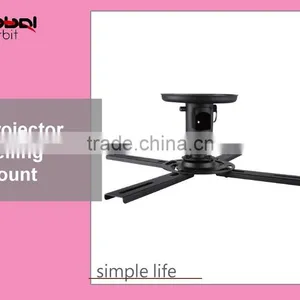 Durable Tilt Adjustable 360 Degree Rotation Metal Led Projector Ceiling Hanger thumbnail-2