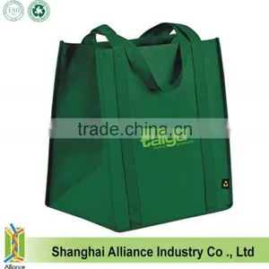 Wholesale Cheap Reusable 100gsm Nonwoven Shopping Grocery Bags thumbnail-1