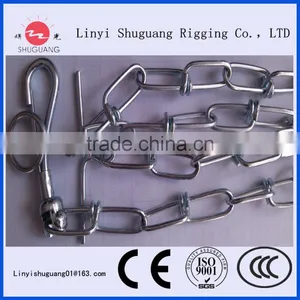 Zinc Plated Dog Chain,Electro Galvanized Dog Chain thumbnail-2