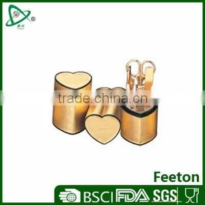 6pcs Romantic Golden Mental Manicure Set for Ladies thumbnail-1