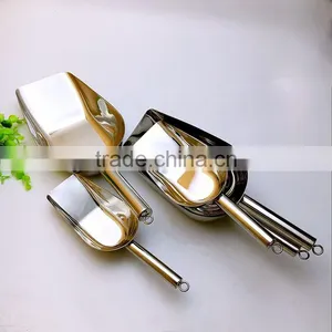 Cheap Multifunctional Stainless Steel Ice Scoop for Bar thumbnail-4