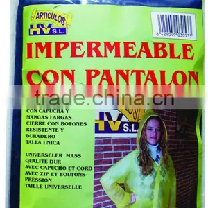 Attractive PEVA Raincoat & Pant,Direct Factory/Manufactory Supply thumbnail-1