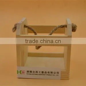 Wholesale Mini Wooden Hanger Decoration,little Wooden Candlestick thumbnail-1