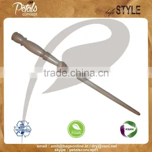 Eco-friendly 2017 Best Wholeseller of Wooden Wands From India thumbnail-1