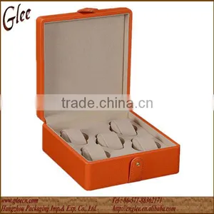 Buckle Closure 5 Girds Watch Display Storage Box thumbnail-1