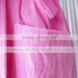 New Arrival Pink Bath Robe Womens Sleepwear Robes Autumn-Winter Flannel Robes Thick Long Spa Robe Shower Homewear Coral thumbnail-6