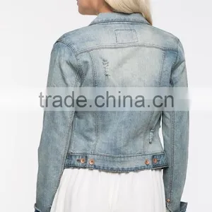 2016 Hot Sale Fancy Denim Jackets Wholesale Made in China thumbnail-4