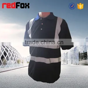 Cotton Blank T-shirts Children Yellow Short-sleeved Sport Warning Security T-shirt Roadway Safety T-shirt thumbnail-6