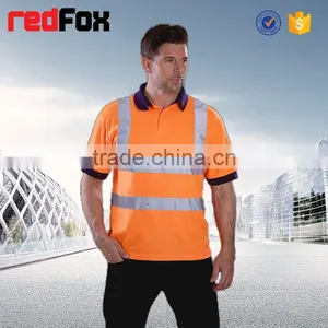 Net Long Sleeves Safety Yellow T-shirts Long Sleeves Cleaner Safety Yellow T-shirts Road Warning Safety T-shirt thumbnail-1