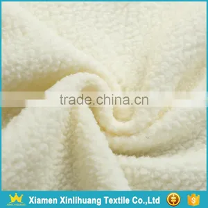 2017 New Style 100% Polyester Sherpa Knit Fabric for Online Wholesale thumbnail-2