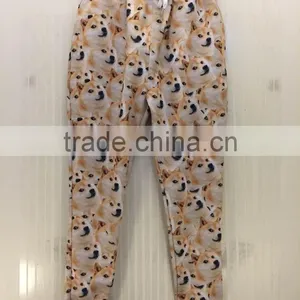 New Arrival Fashion Design Print Dog Latest Wholesale Printed Men Emoji Jogger Pants thumbnail-3