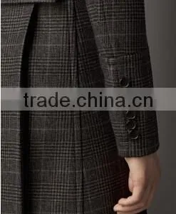 2014 Latest Style Formal Occasion Slim Fit Mens Cashmere Britsh Hot Style Men Coat thumbnail-3
