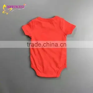 Newborn Baby Short-Sleeved Bodysuit With A Adorable Print thumbnail-4