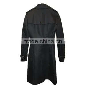 2016 OEM/ODM New Design Women Trench Coat Windbreaker thumbnail-5