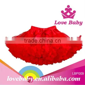 Hot Sale Beautiful Christmas Red Pettiskirt for Babies thumbnail-1
