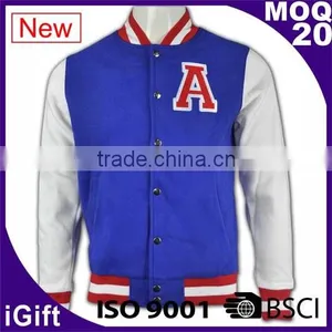 BSCI High Quality Leaver Youth Baseball Jackets for Boys thumbnail-1