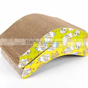 Cat Scratch Board Corrugated Claw With Sofa Tease Toy Pet thumbnail-1