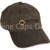 Custom Brown 3D Embroidery Cotton Baseball Caps For Men With 6 Panel thumbnail-1
