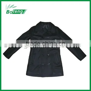 Women Woolen Peacoat thumbnail-1
