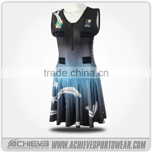 Latest Fashion Short Black Pleated Skirt , Children Cheerleader Costume thumbnail-1
