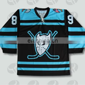 Wholesale Fitted Hockey Jerseys Sublimation thumbnail-1