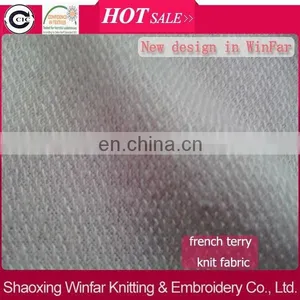 Winfar Knitting Textile Knitting Polyester Rayon French Terry Fabric thumbnail-1