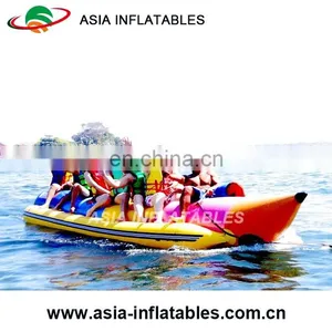 Cheap Custom Single 8 Person Inflatable Banana Boat For Sale thumbnail-2