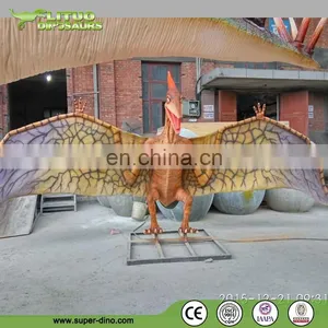 Amusement Park Decoration Fiberglass Dinosaur Statues Pterosaur Statue thumbnail-1