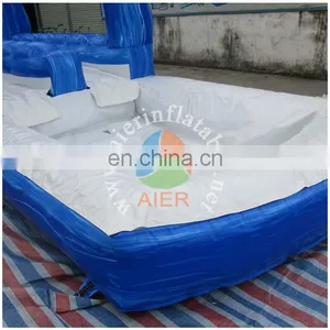 PVC High Quality Water Slide Symphony Blue Kids Inflatable Slide Wholesale Giant Water Inflatable Slide for Adult thumbnail-5